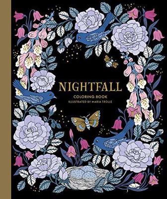 Book cover for Nightfall Coloring Book