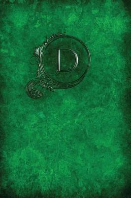 Cover of Monogram D Any Day Planner Notebook