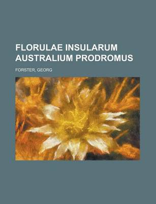 Book cover for Florulae Insularum Australium Prodromus