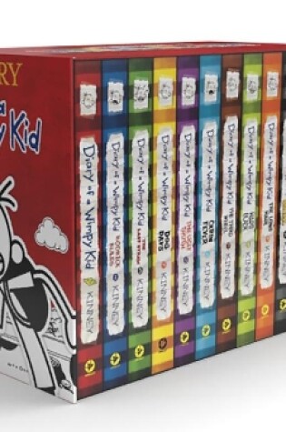 Cover of Diary of a Wimpy Kid Box of Books (1-13)