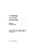 Book cover for The Heritage of European Universities