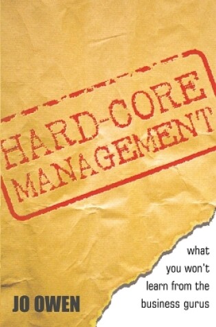 Cover of Hard-core Management