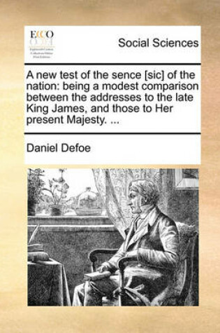 Cover of A new test of the sence [sic] of the nation