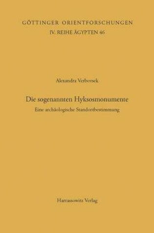 Cover of Die Sogenannten Hyksosmonumente