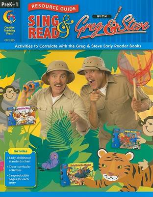 Book cover for Sing & Read with Greg & Steve Resource Guide, PreK-1