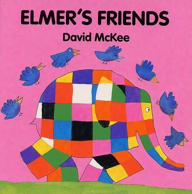 Book cover for Elmer's Friends Board Book