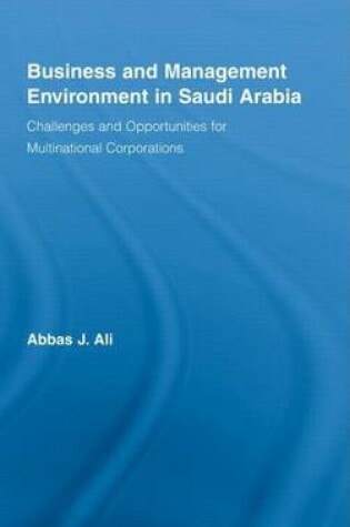 Cover of Business and Management Environment in Saudi Arabia