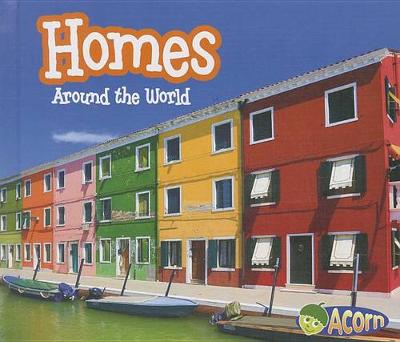 Book cover for Homes Around the World (Around the World)