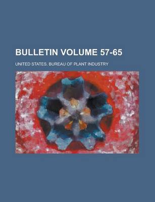 Book cover for Bulletin Volume 57-65