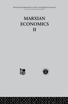 Book cover for V: Marxian Economics II