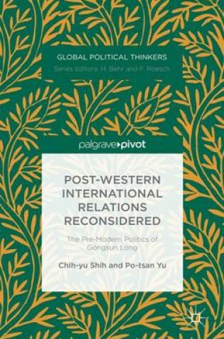 Cover of Post-Western International Relations Reconsidered