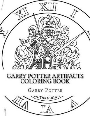 Book cover for Garry Potter Artifacts Coloring Book