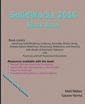 Book cover for SolidWorks 2016 Black Book