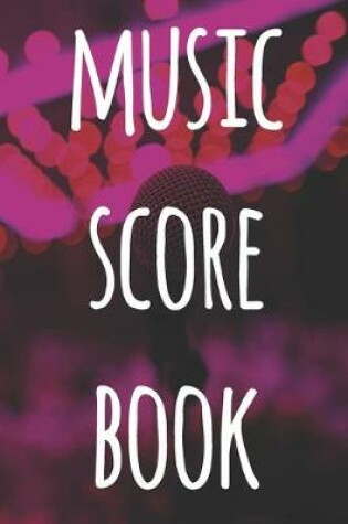 Cover of Music Score Book