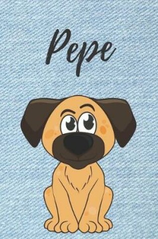 Cover of Pepe Notizbuch Hunde / Malbuch / Tagebuch DIN A5