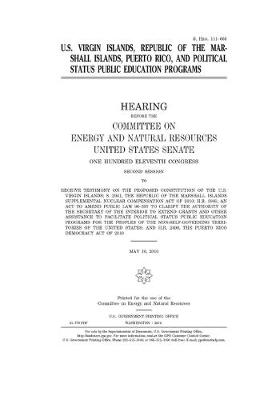 Book cover for U.S. Virgin Islands, Republic of the Marshall Islands, Puerto Rico, and political status public education programs