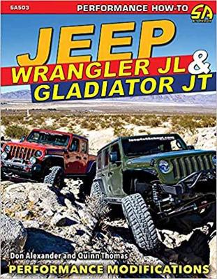 Book cover for Jeep Wrangler JL & Gladiator JT