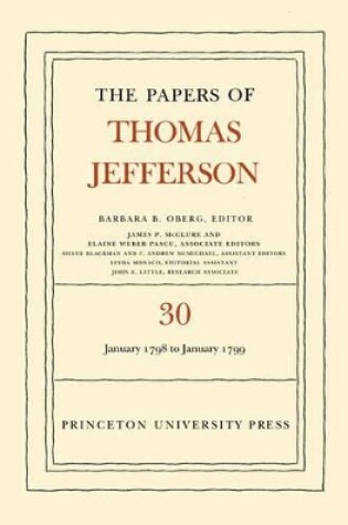 Cover of The Papers of Thomas Jefferson, Volume 30