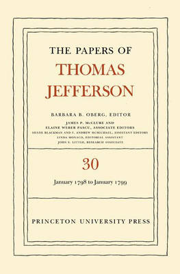 Cover of The Papers of Thomas Jefferson, Volume 30