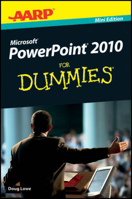 Book cover for AARP PowerPoint 2010 for Dummies