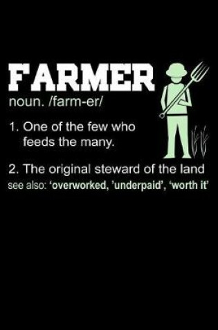 Cover of Farmer Noun One of the Few Who Feeds the Many The Original Steward of the Land...