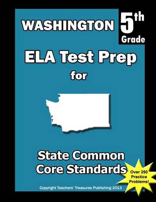 Book cover for Washington 5th Grade ELA Test Prep
