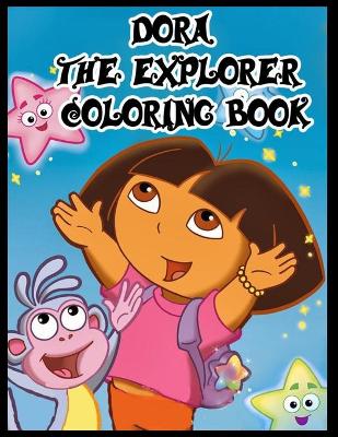 Book cover for Dora The Explorer Coloring Book