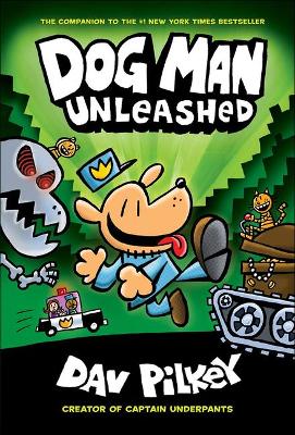 Book cover for Dog Man Unleashed