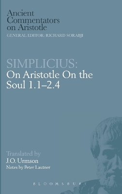 Book cover for On Aristotle "On the Soul 1 and 2, 1-4"