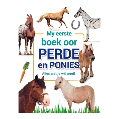 Book cover for My Eerste Boek Oor Perde en Ponies