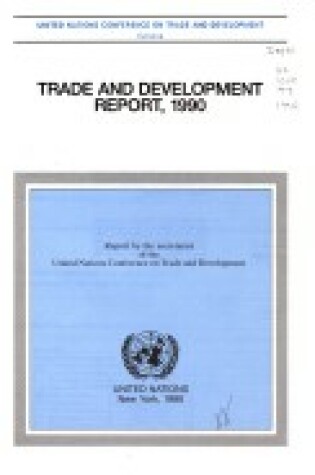 Cover of Trade and development report, 1990