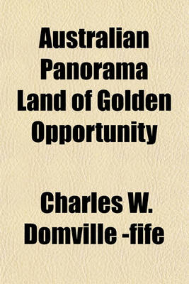 Book cover for Australian Panorama Land of Golden Opportunity