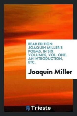 Cover of Bear Edition