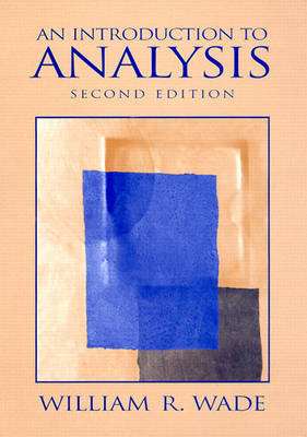 Book cover for Introduction to Analysis