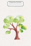 Book cover for Composition Notebook Watercolor Tree Design Vol 2