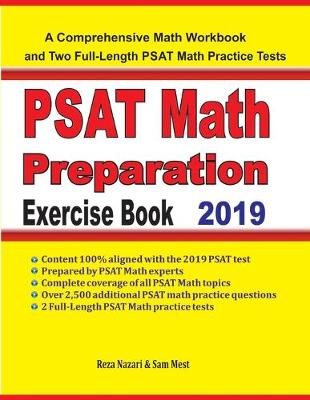 Book cover for PSAT Math Preparation Exercise Book