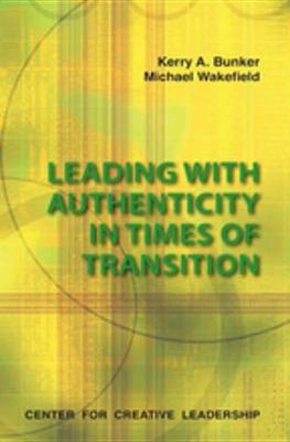 Book cover for Leading with Authenticity in Times of Transition