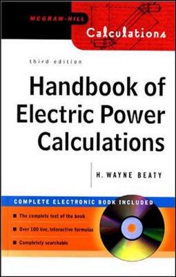 Book cover for Handbook of Electric Power Calculations