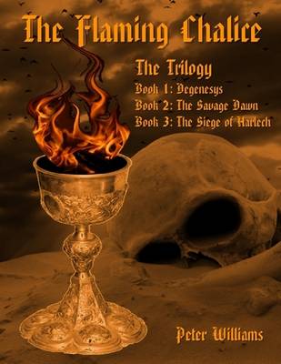 Book cover for The Flaming Chalice: Trilogy