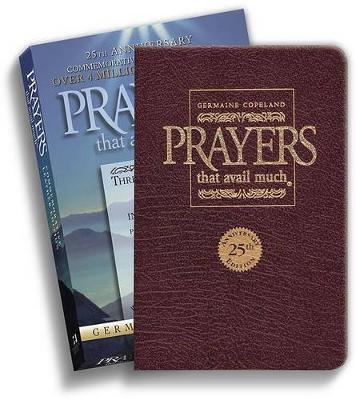 Cover of Prayers That Avail Much 25th Anniversary Commemorative Burgundy Leather