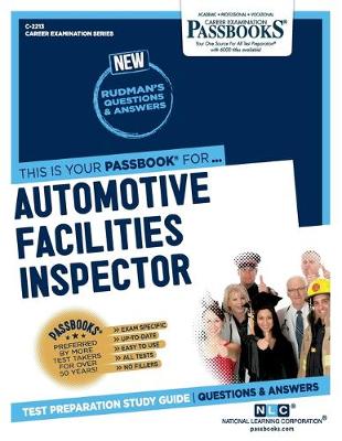 Book cover for Automotive Facilities Inspector (C-2213)