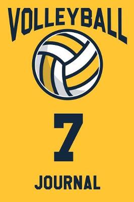 Book cover for Volleyball Journal 7