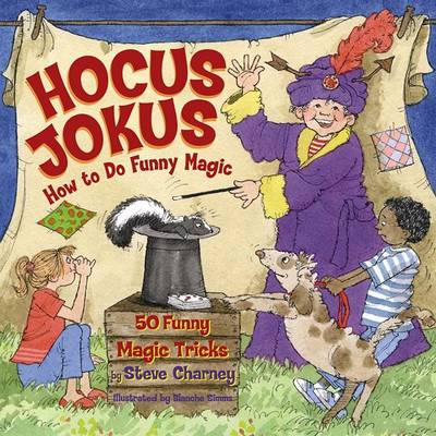 Book cover for Hocus Jokus 50 Funny Magic Tricks Complete with Jokes