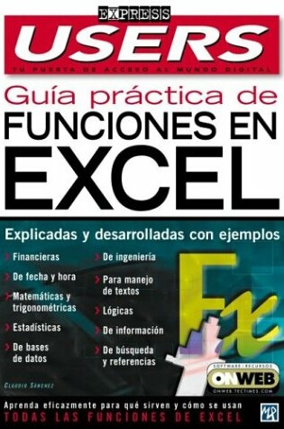 Cover of Guia Practica de Funciones En Microsoft Excel XP