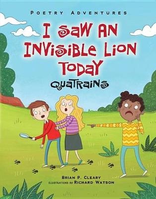 Book cover for I Saw an Invisible Lion Today