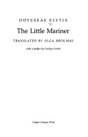 Book cover for The Little Mariner