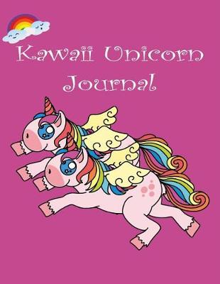 Book cover for Kawaii Unicorn Journal