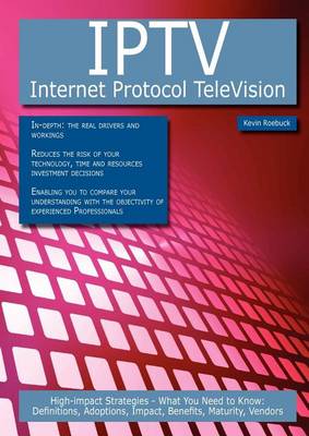 Book cover for Iptv - Internet Protocol Television