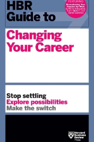 Cover of HBR Guide to Changing Your Career