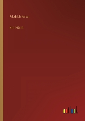 Book cover for Ein Fürst